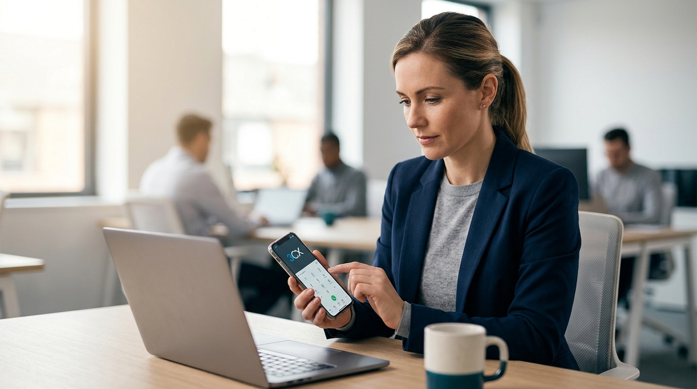 Illustrative image for 3CX Mobile App: Setup, Features & Troubleshooting