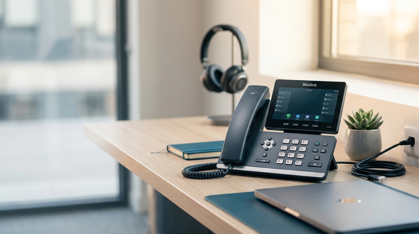 Illustrative image for VoIP Phone System: Cost, Features & Setup